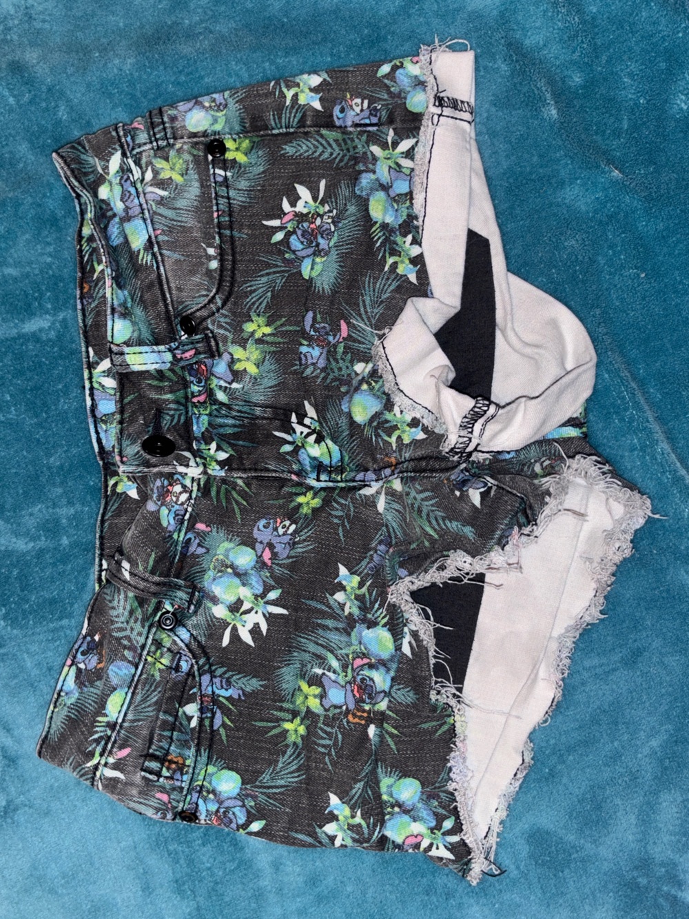 Disney Lilo & Stitch Tropical Print Shorts